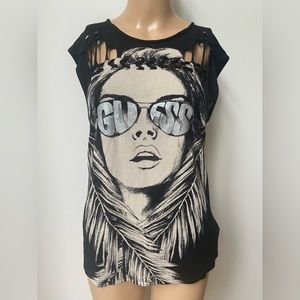 Guess braided T-shirt